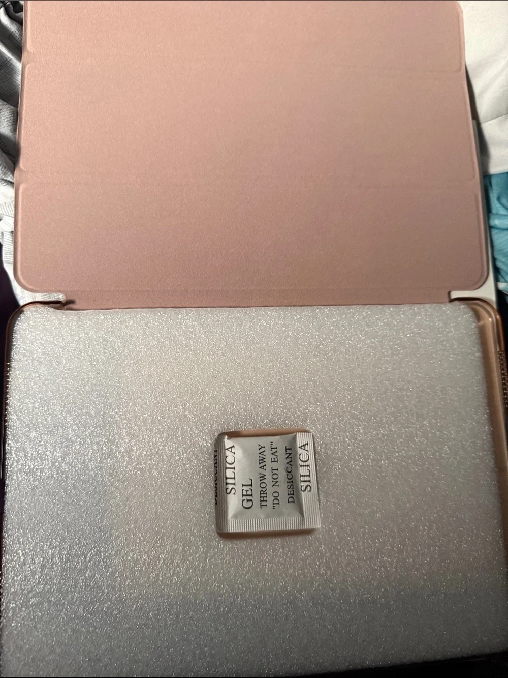 Rose Gold and Tablet Case